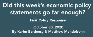 Article title-Did this week’s economic policy statements go far enough?