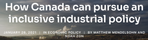 How Canada can pursue an inclusive industrial policy