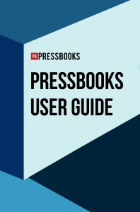 Pressbooks User Guide
