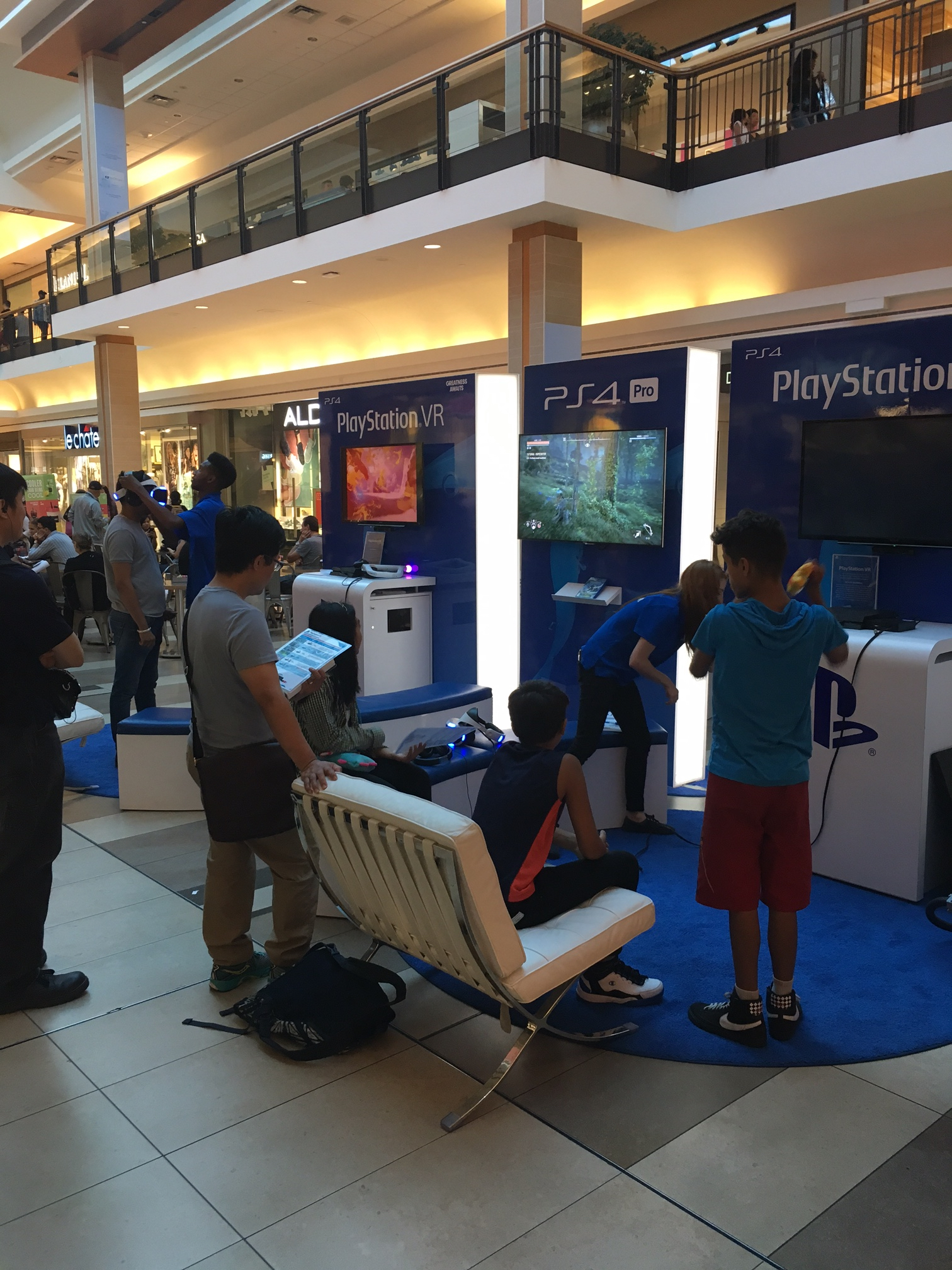 Photo of Sony's Popup in Fairview Mall