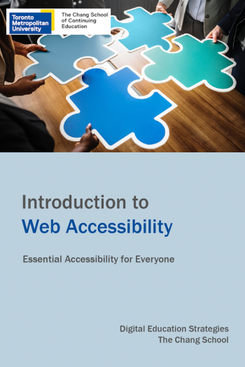 Cover image for Introduction to Web Accessibility